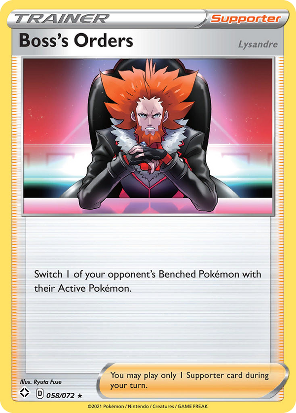Boss's Orders - Shining Fates SET-58