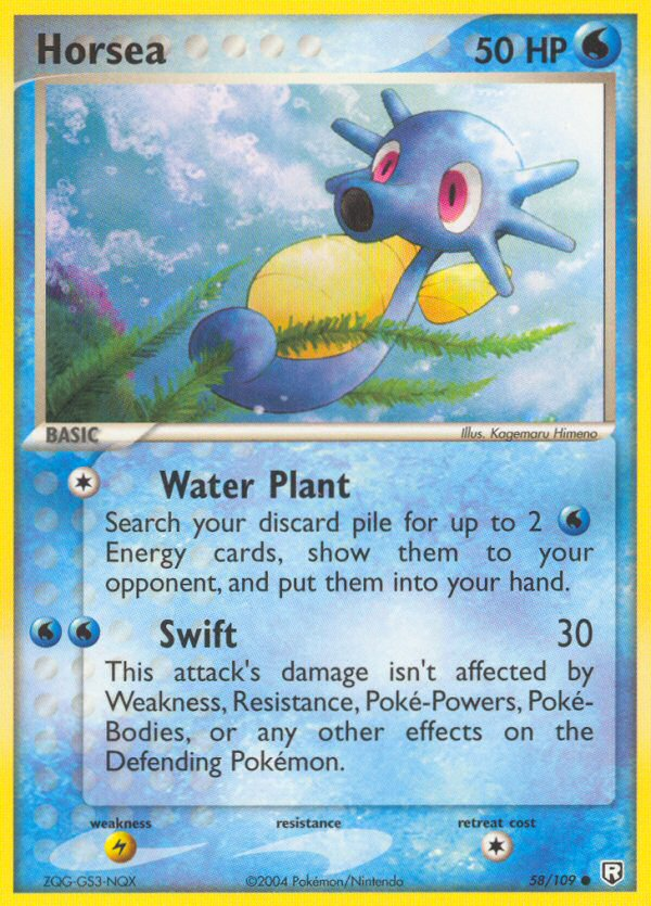 Horsea - Team Rocket Returns SET-58