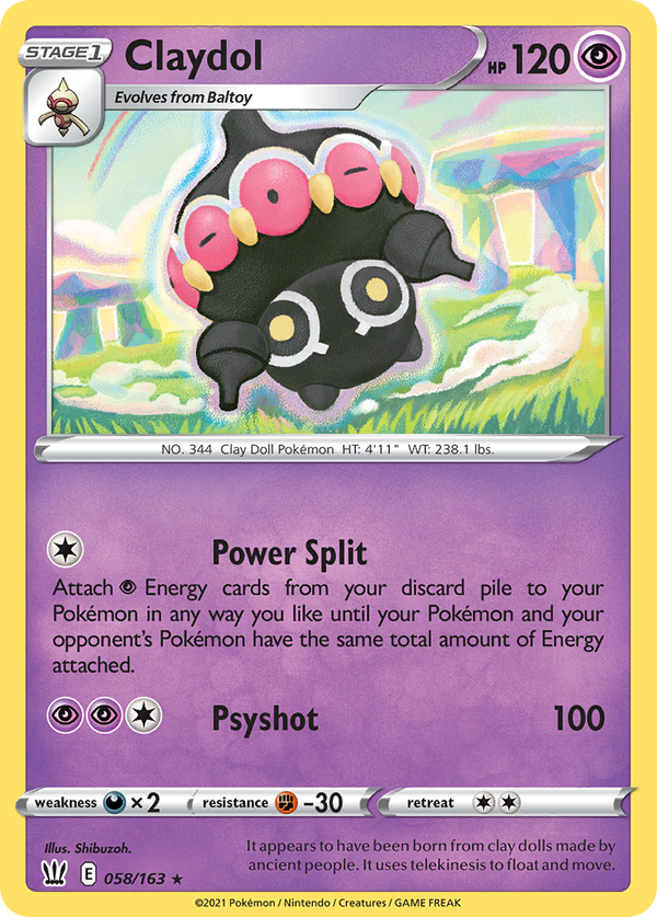 Claydol - Battle Styles SET-58