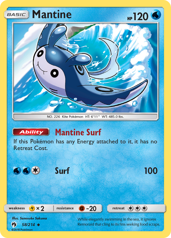 Mantine - Lost Thunder SET-58