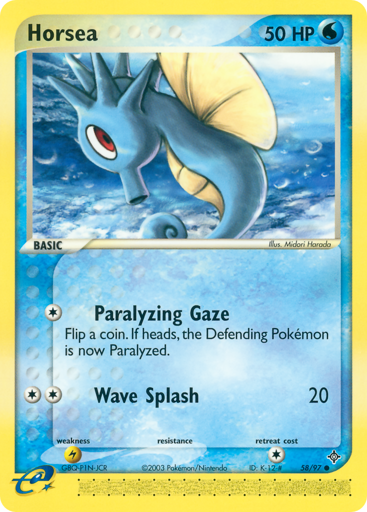 Horsea - Dragon SET-58