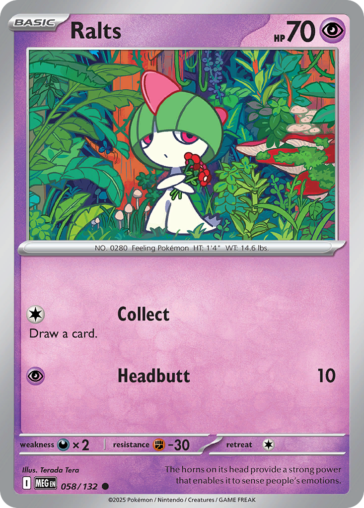 Ralts - Mega Evolution SET-58