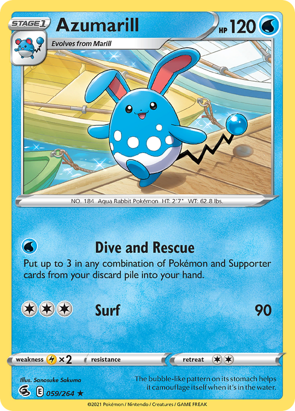 Azumarill - Fusion Strike SET-59