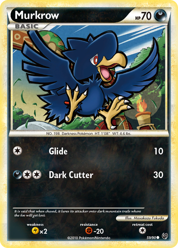 Murkrow - HS Undaunted SET-59