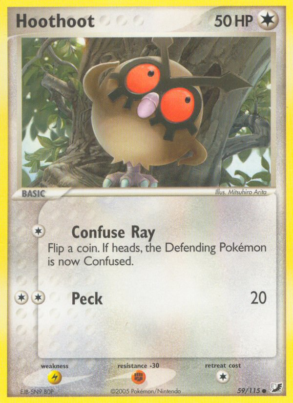 Hoothoot - Unseen Forces SET-59