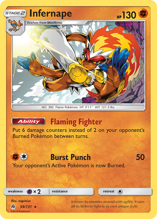 Infernape - Forbidden Light SET-59