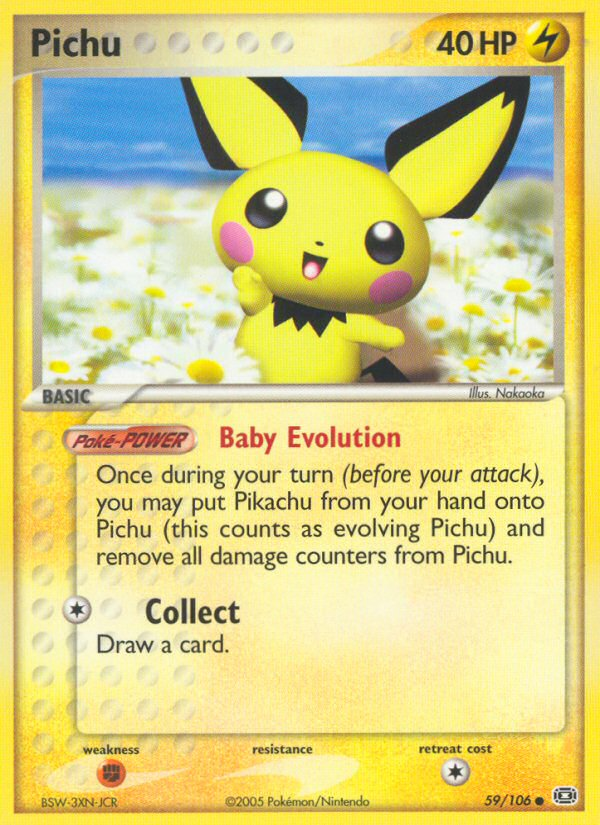 Pichu - Emerald SET-59
