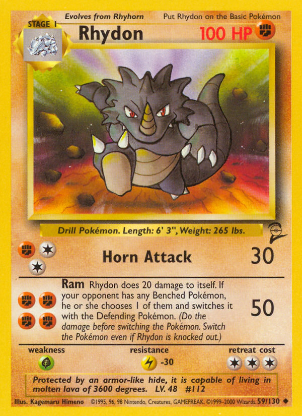 Rhydon - Base SET 2-59