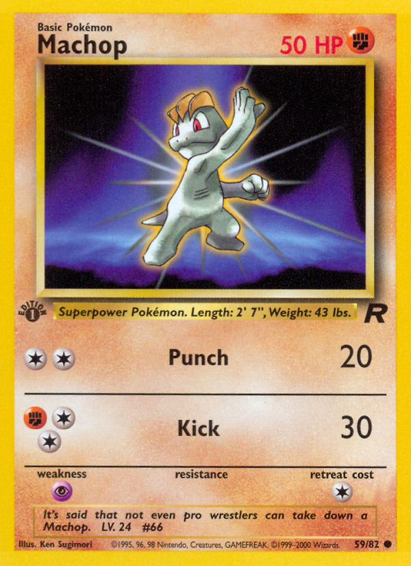 Machop - Team Rocket SET-59