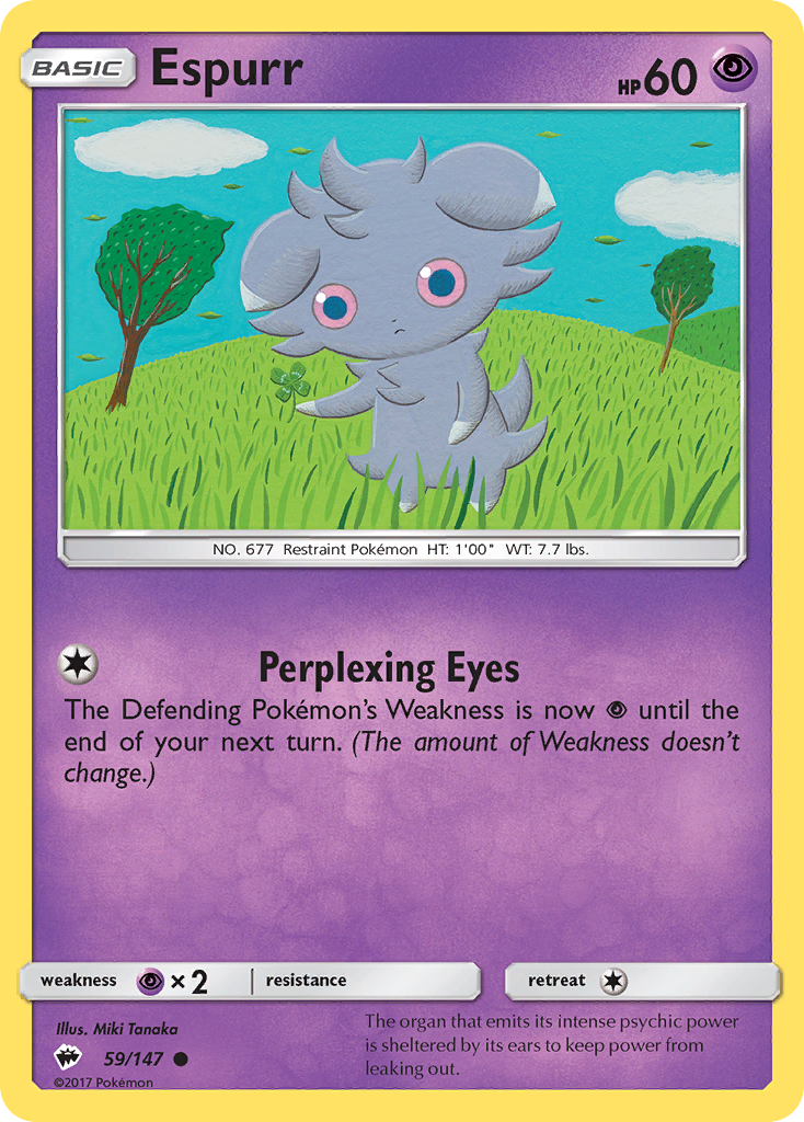 Espurr - Burning Shadows SET-59