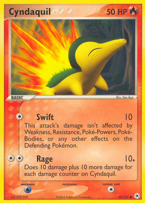 Cyndaquil - Hidden Legends SET-59