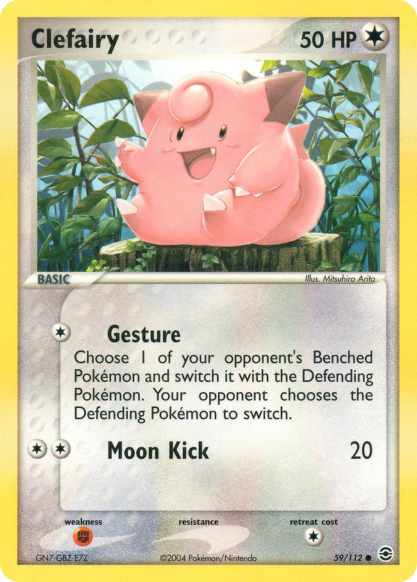 Clefairy - FireRed & LeafGreen SET-59