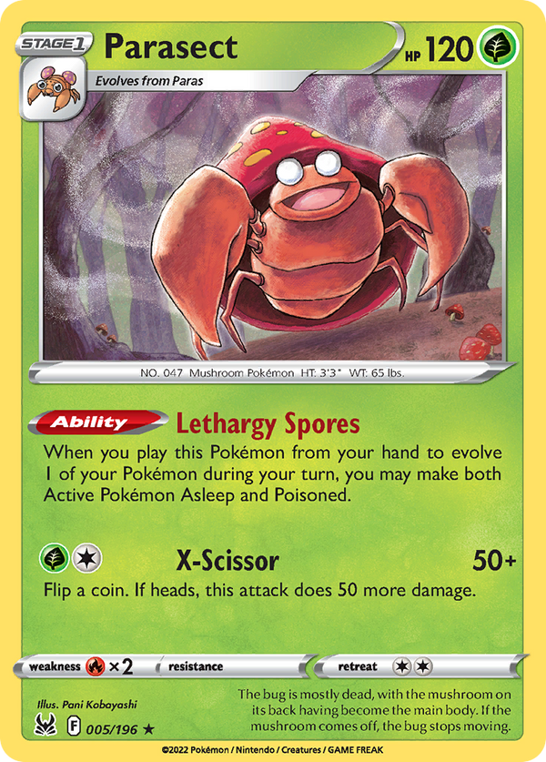 Parasect - Lost Origin SET-5