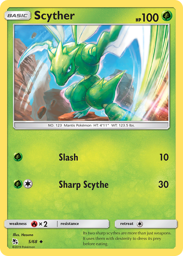 Scyther - Hidden Fates SET-5