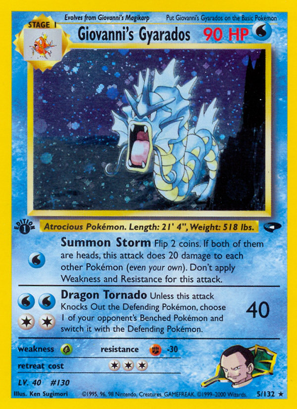 Giovanni's Gyarados - Gym Challenge SET-5