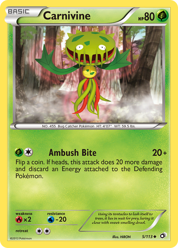 Carnivine - Legendary Treasures SET-5