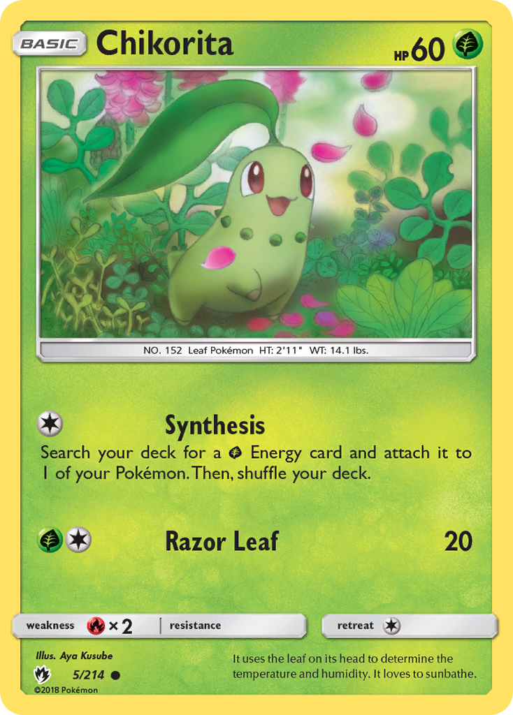 Chikorita - Lost Thunder SET-5