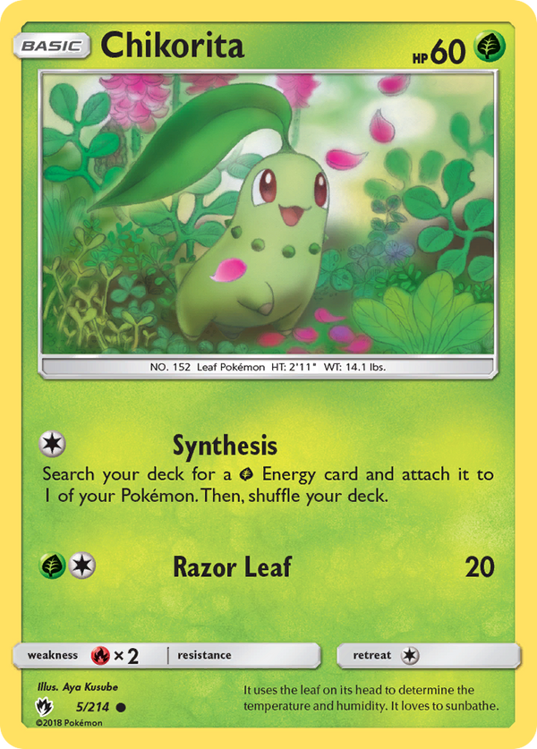Chikorita - Lost Thunder SET-5