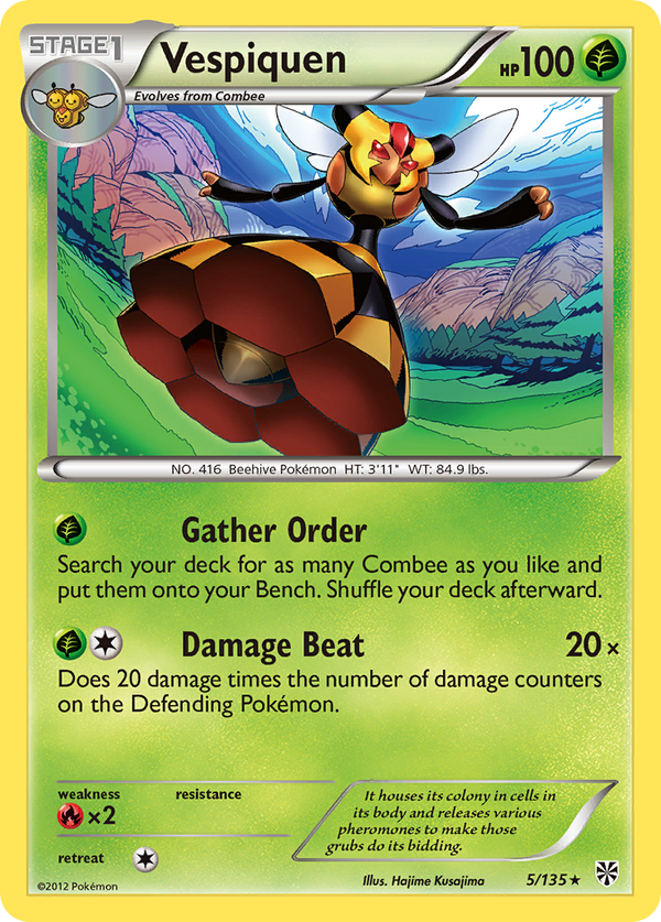 Vespiquen - Plasma Storm SET-5