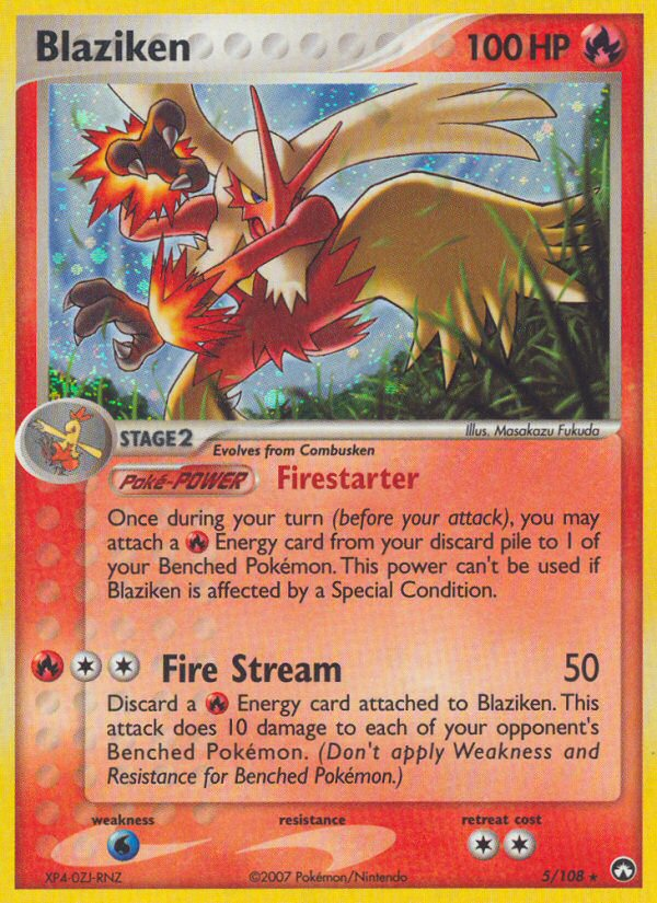 Blaziken - Power Keepers SET-5