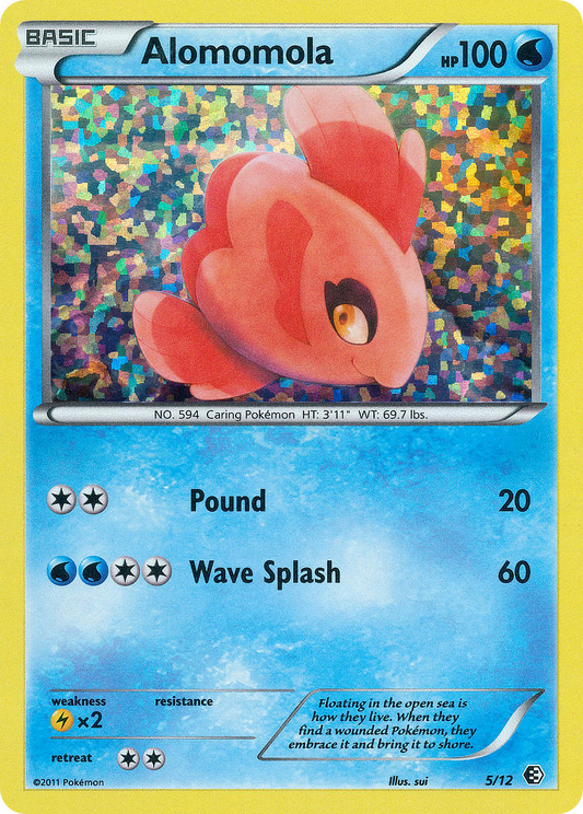 Alomomola (McDonald's Collection 2011 SET) (Pokémon) (Basic) (Water) (HP: 100) (PKM McDonald's Collection 2011 SET-8)