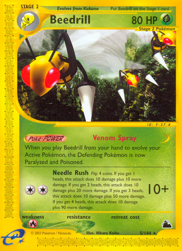 Beedrill - Skyridge SET-5