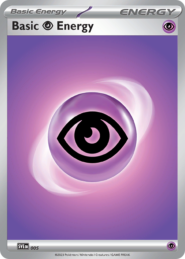Basic Psychic Energy - Scarlet & Violet Energies SET-5