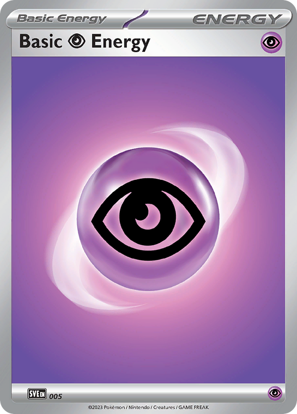 Basic Psychic Energy - Scarlet & Violet Energies SET-5