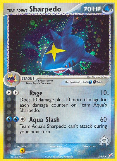 Team Aqua's Sharpedo - Team Magma vs Team Aqua SET-5