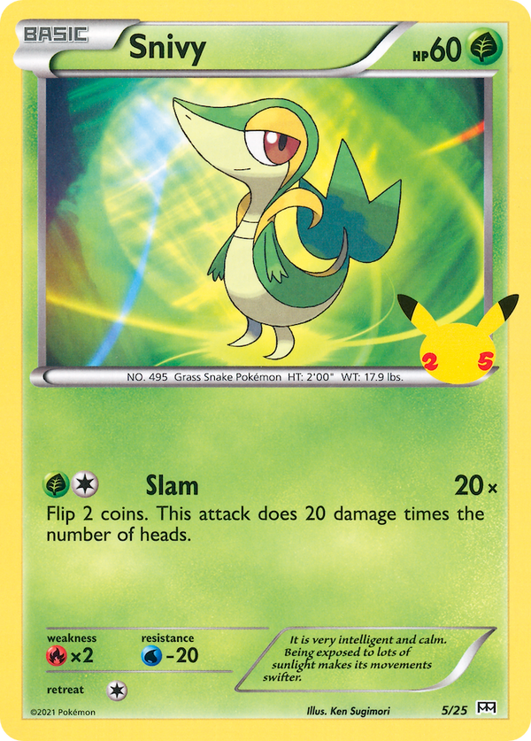 Snivy - McDonald's Collection 2021 SET-5