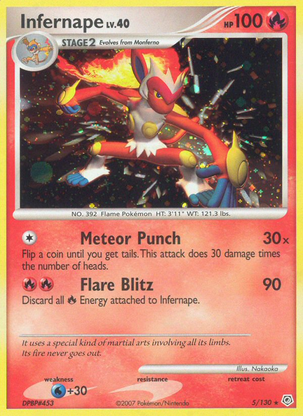 Infernape - Diamond & Pearl SET-5