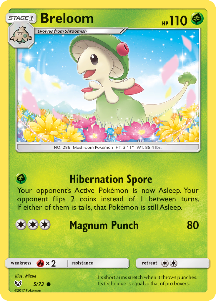Breloom - Shining Legends SET-5