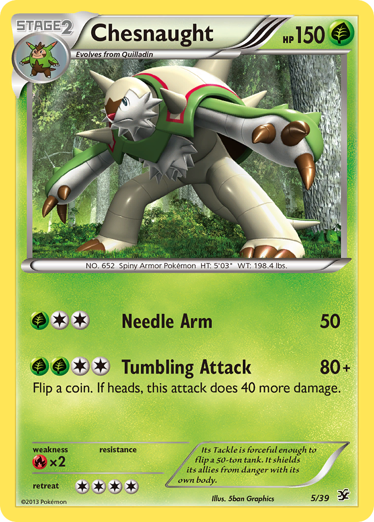 Chesnaught - Kalos Starter Set SET-5