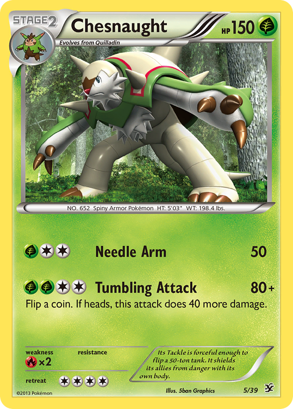 Chesnaught - Kalos Starter Set SET-5