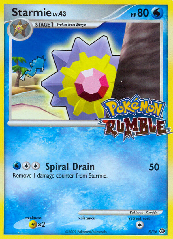Starmie - Pokemon Rumble SET-5