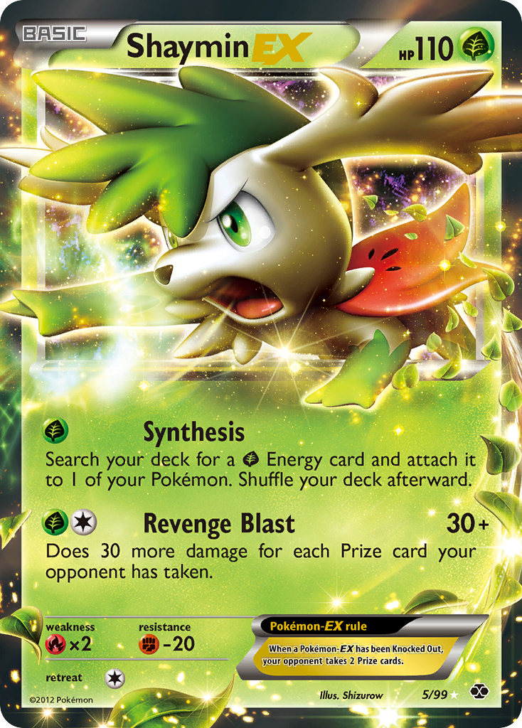 Shaymin-EX - Next Destinies SET-5