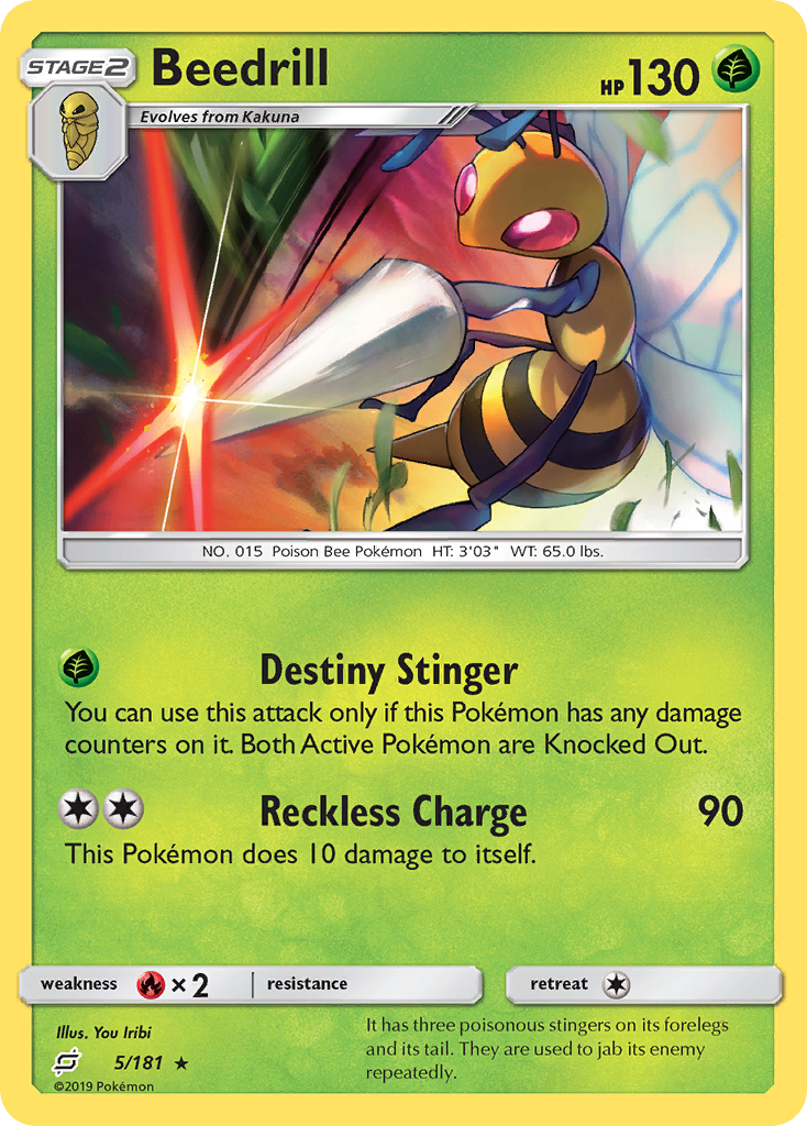 Beedrill - Team Up SET-5
