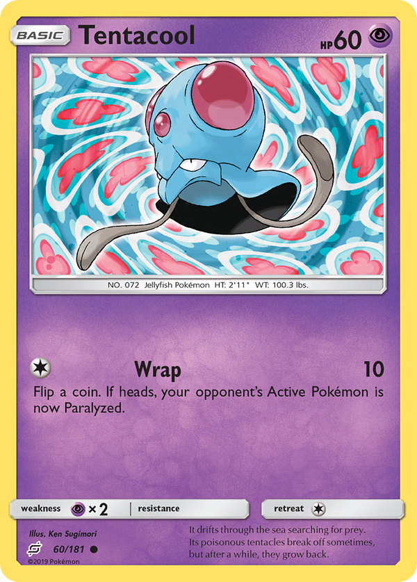 Tentacool - Team Up SET-60