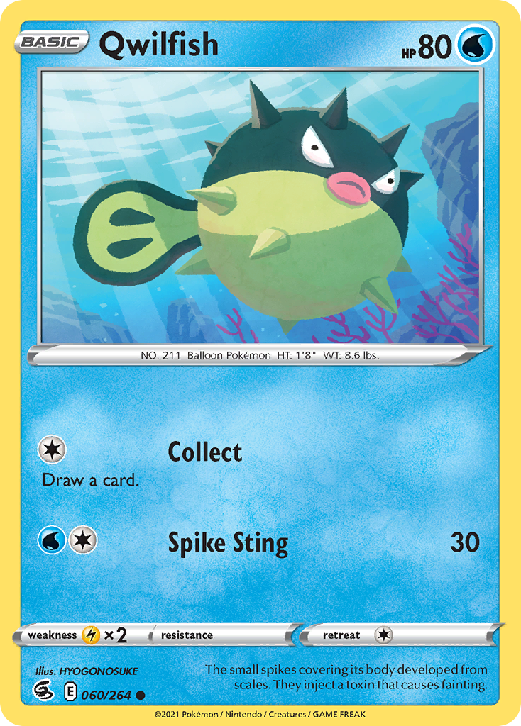 Qwilfish - Fusion Strike SET-60