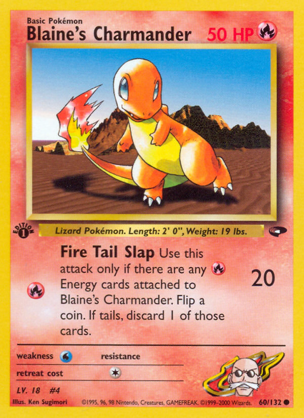 Blaine's Charmander - Gym Challenge SET-60