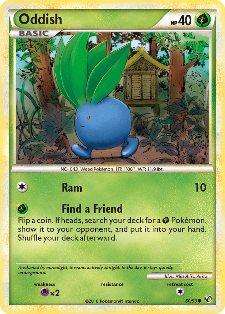 Oddish - HS Undaunted SET-60