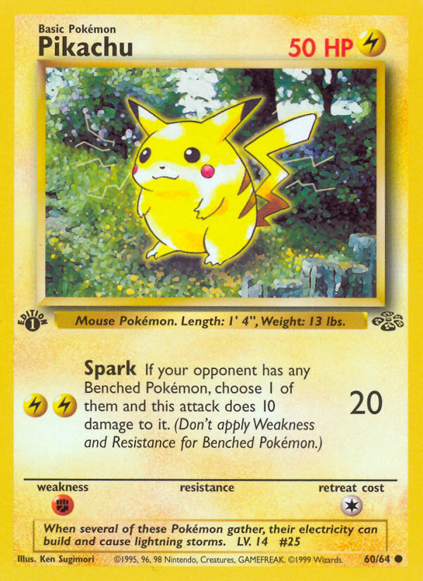 Pikachu - Jungle SET-60