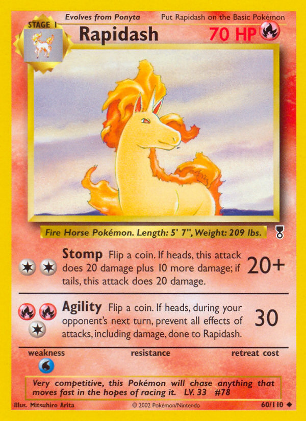 Rapidash - Legendary Collection SET-60