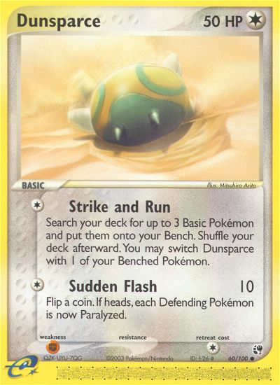 Dunsparce - Sandstorm SET-60