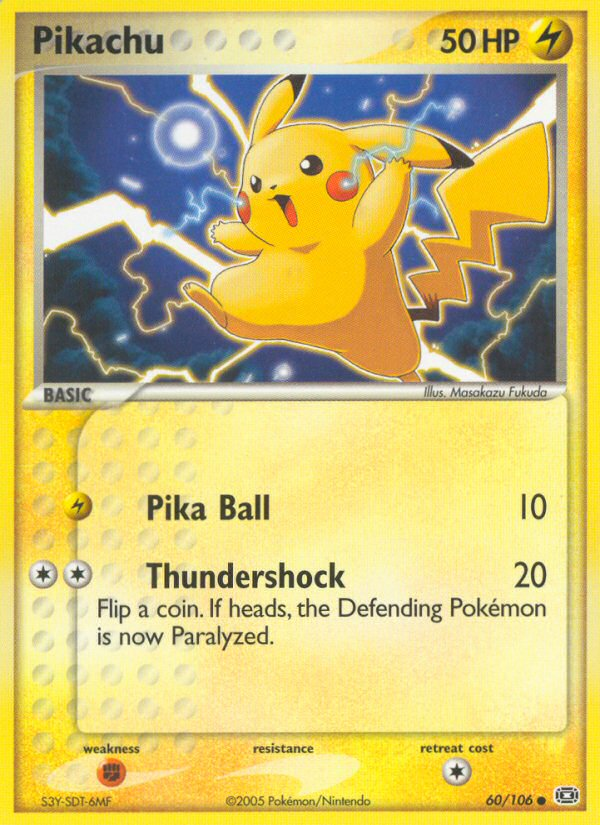 Pikachu - Emerald SET-60