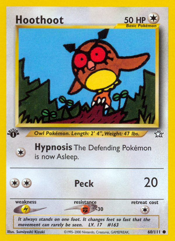 Hoothoot - Neo Genesis SET-60