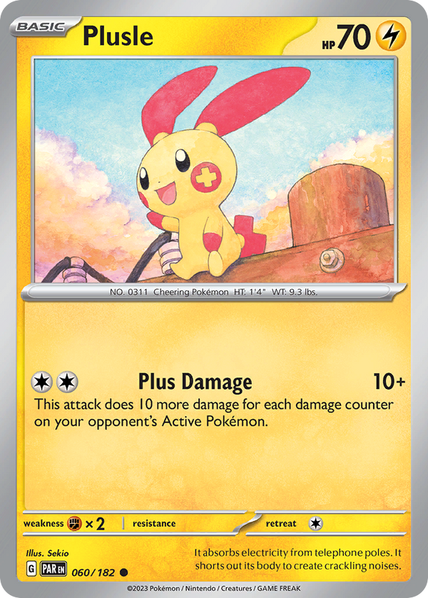 Plusle - Paradox Rift SET-60