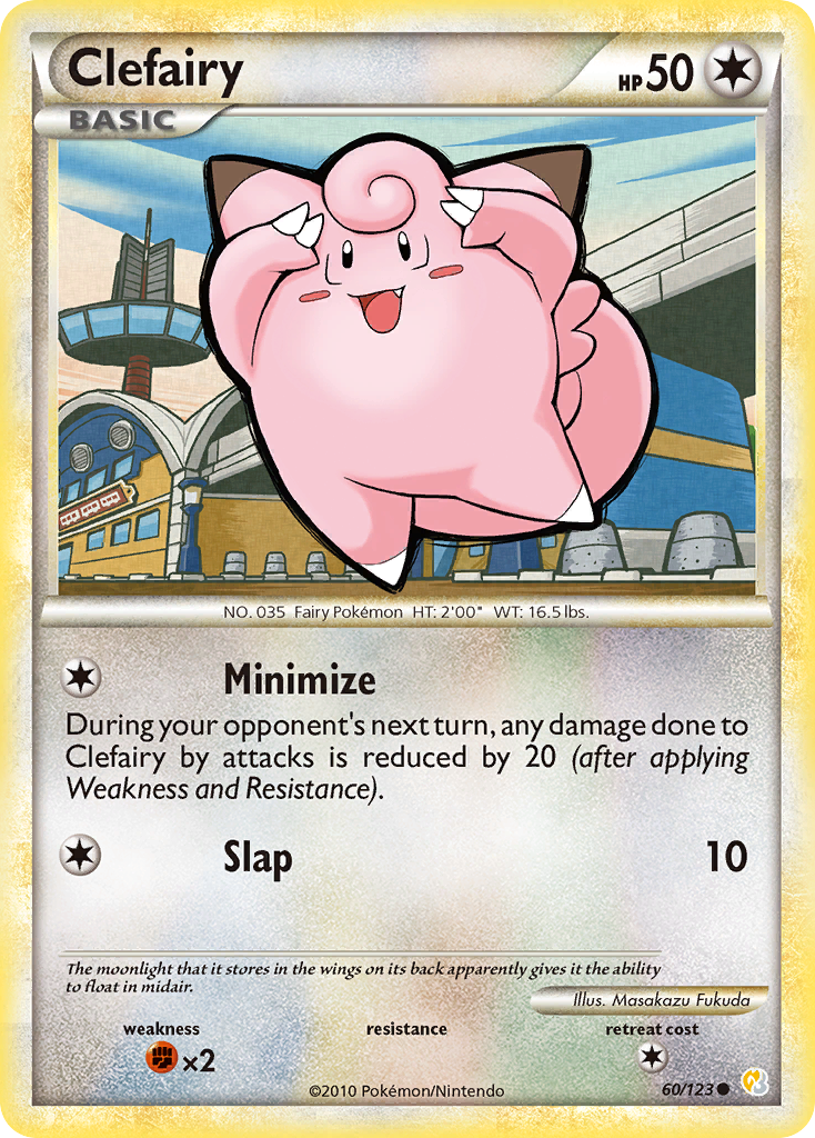 Clefairy - HeartGold & SoulSilver SET-60