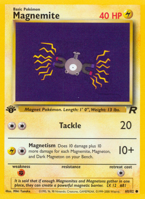Magnemite - Team Rocket SET-60