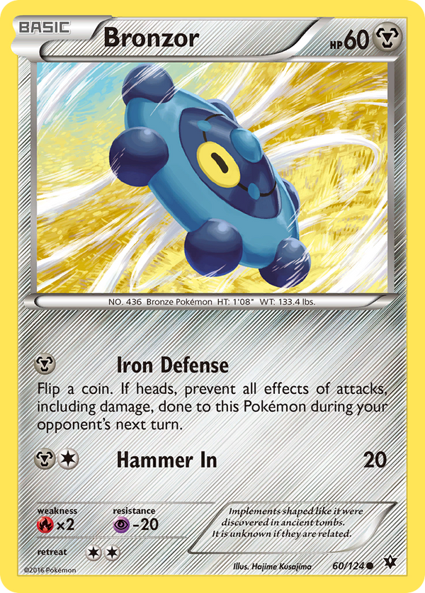 Bronzor - Fates Collide SET-60
